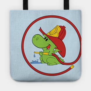 Grisu the Firefighter Dragon Tote