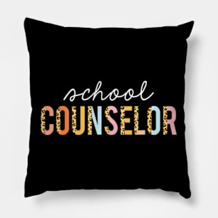 School Counselor Teacher  Back To School Pillow