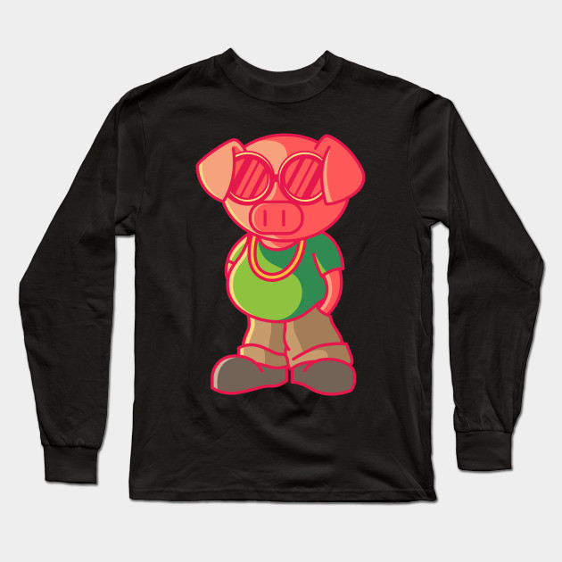 Hip Hop Pig Gangster Gangsta Rap Gift Shirt T Shirt Hip Hop Long Sleeve T Shirt Teepublic