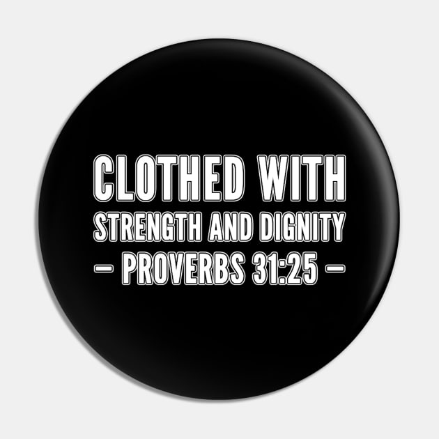 Proverbs 31:25 Pin by Ivetastic