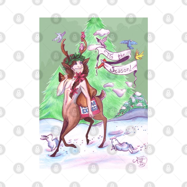 Tis the Season: Polar Express Centaur Card by SimplyKitt