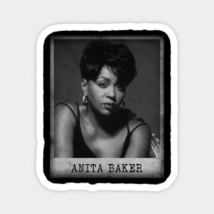 Anita Baker // Minimalist Fanart Tribute Magnet