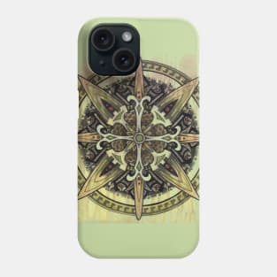 Bamboo Mandala T-shirt Phone Case