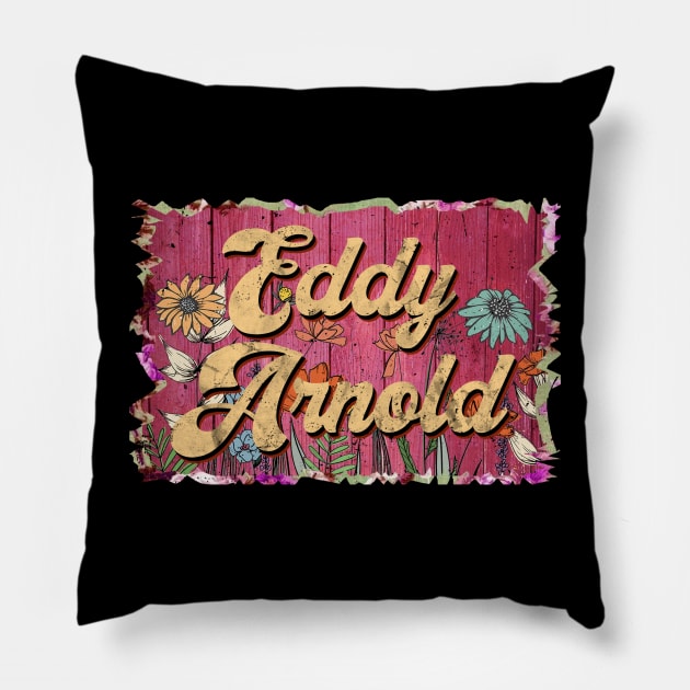 Classic Arnold Personalized Flowers Proud Name Pillow by Friday The 13th