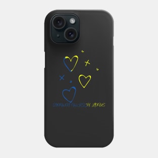 Pretty Down With Love World Down Syndrome Awareness Day Phone Case