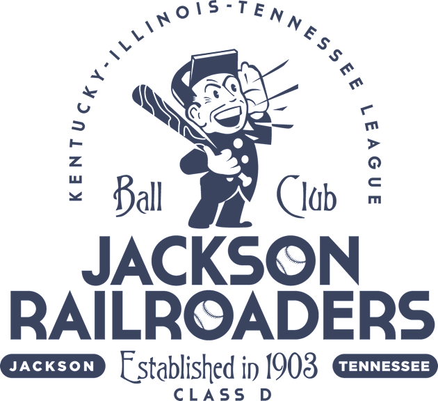 Jackson Railroaders Kids T-Shirt by MindsparkCreative