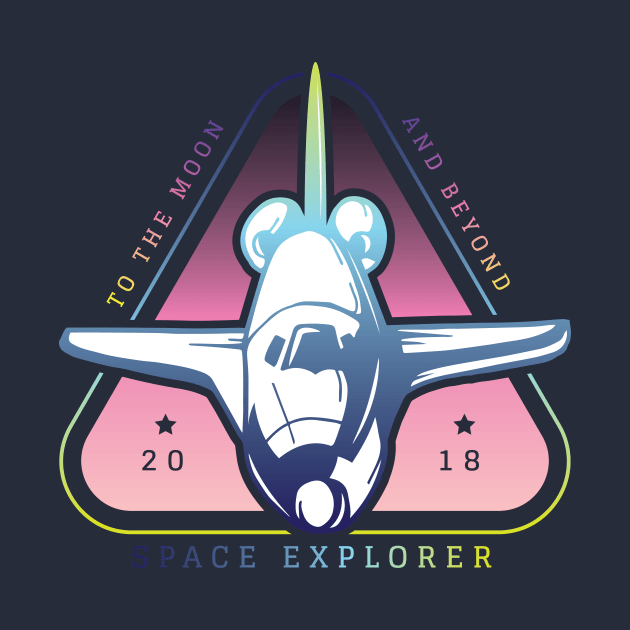 USA Space Explorer Agency Vintage by LR_Collections