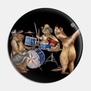 Prairie Dog Band Pin