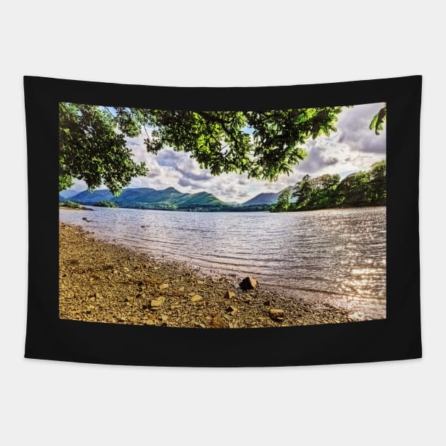 A View of Catbells Tapestry by IanWL