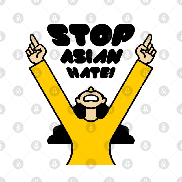 stop asian hate yeay by Nashida Said