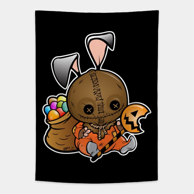 Sam Bunny Tapestry by TinyTerrors