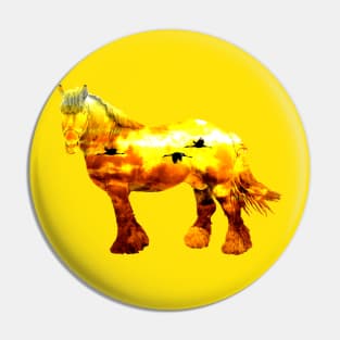 Jupiter horse Pin