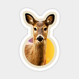 Momma Deer Magnet