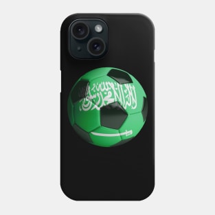 Saudi Arabia Soccer Ball Phone Case