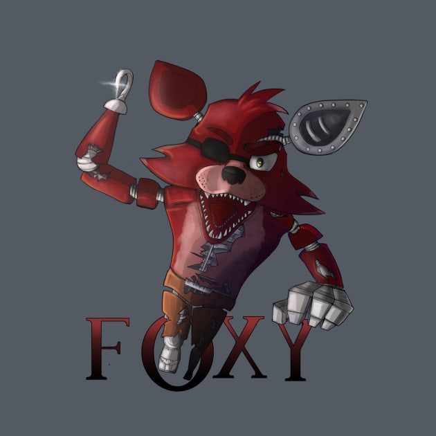 Foxy the Pirate Attack by Revi