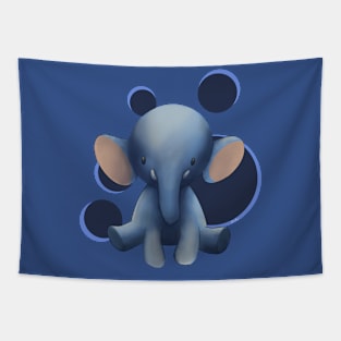 Baby Elephant Tapestry