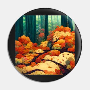 Autumn Forest Pin