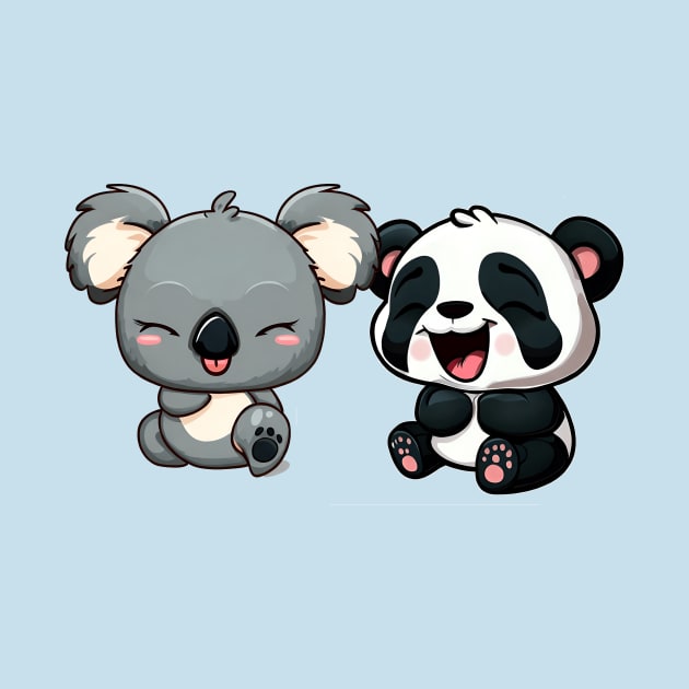 Coala&Panda by ajou