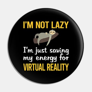 Saving Energy For Virtual Reality VR Pin