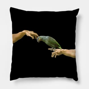 Michelangelo's Blue Fronted Amazon Pillow