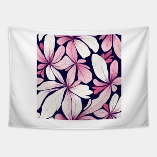 Vintage Floral  Romantic Flower Design Tapestry