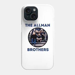 the allman || retro blue Phone Case