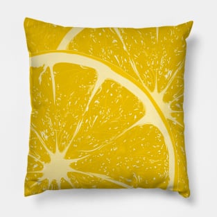 Three yellow lemons Pillow