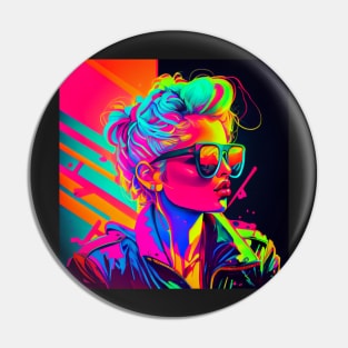 Neon Visionary Pin