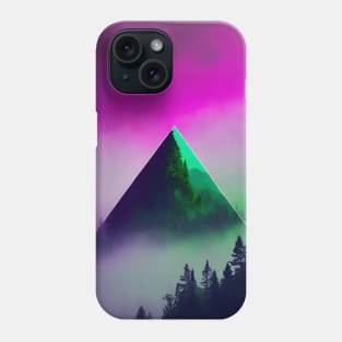 Mystical Mountain: A Surreal Journey into the Unknown Phone Case