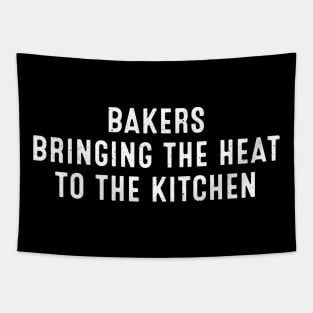 Bakers Bringing the Heat to the Kitchen Tapestry