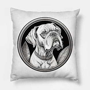 Boxer dog Pillow