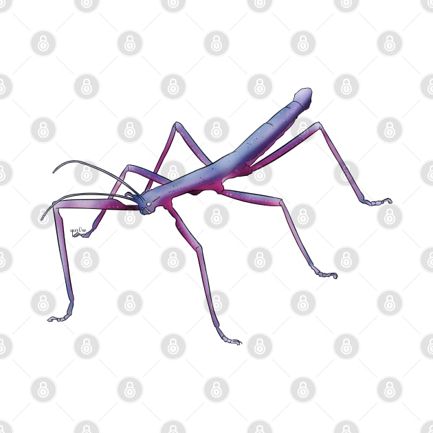 Bisexual Stick Bug by Qur0w