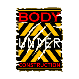 Body under construction patch design T-Shirt