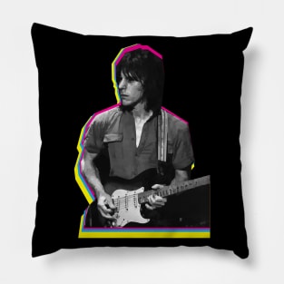 music - jeff beck Pillow