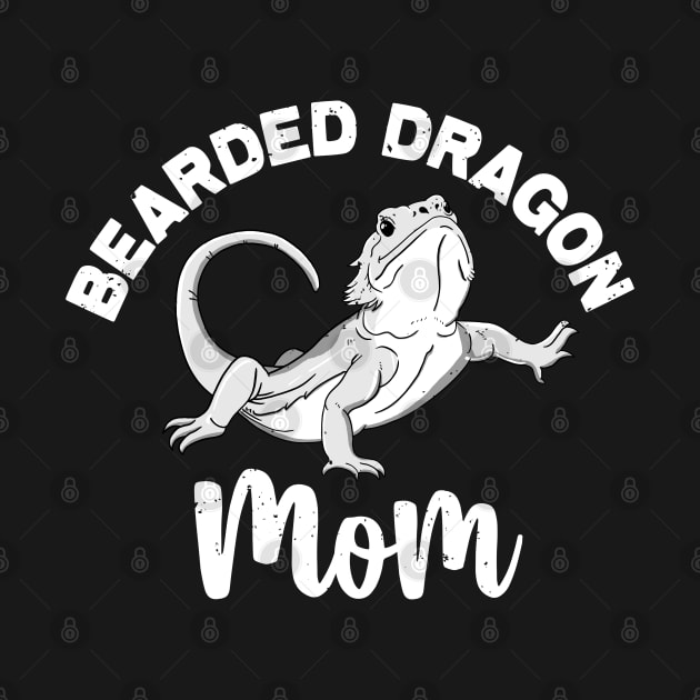 Bearded Dragon Mom Pet Lizard Animal Lover by HiDearPrint