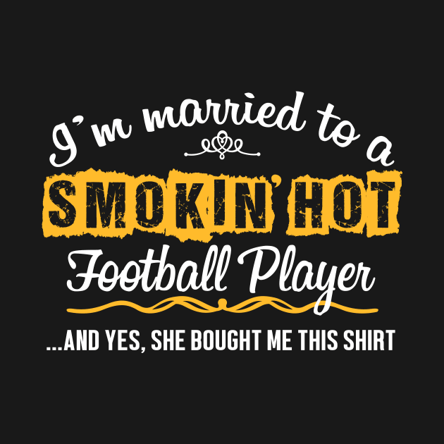 For Football Player's Husband Funny Gift by divawaddle