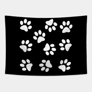 Cute Little Paws - Pattern Design 3 Tapestry