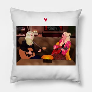 Playing music and singing together Pillow