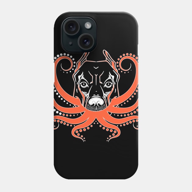 Scary Davy Jones Dog Halloween Shirt Phone Case by Patricke116