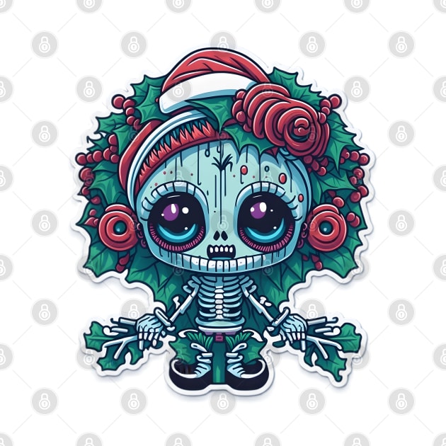 Skeleton Xmas by Shiwwa