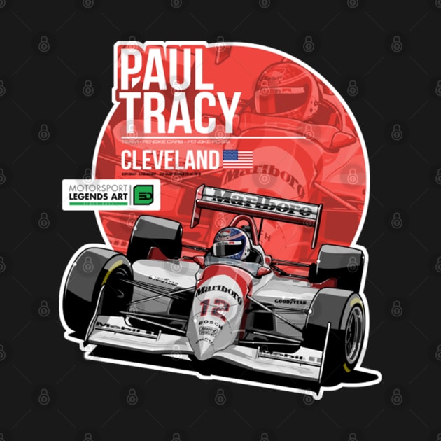 Paul Tracy 1993 Cleveland by stevenmsparks