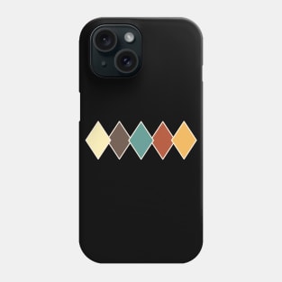 Single File Diamonds Phone Case