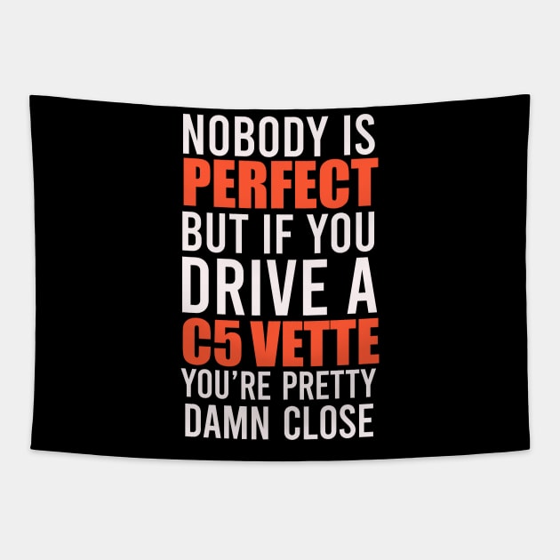 Vette C5 Owners Tapestry by VrumVrum
