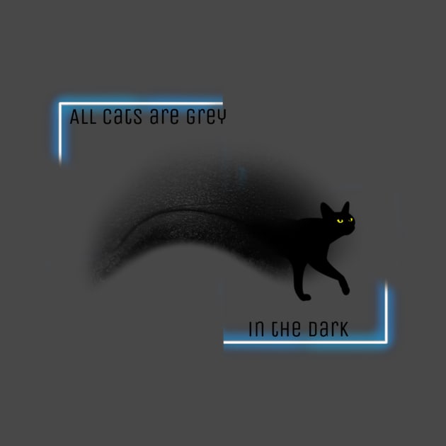 All cats are grey in the dark by Jna1zh