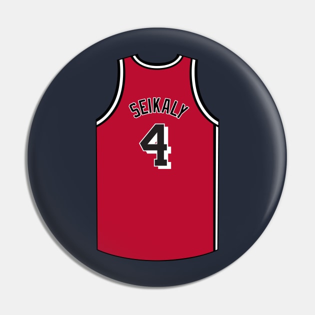 Rony Seikaly Miami Jersey Qiangy Pin by qiangdade