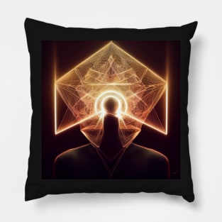 Astral construction Pillow