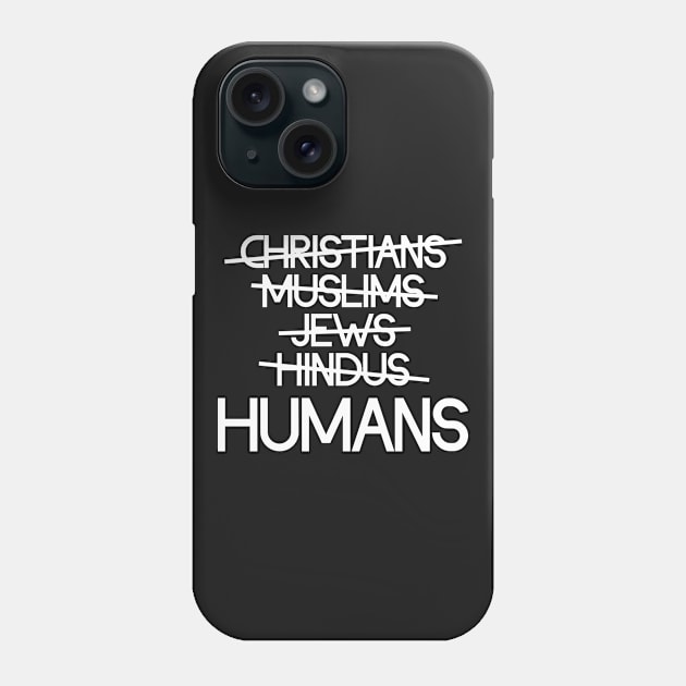 Humans Phone Case by wamtees