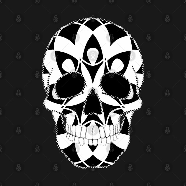 Skull and Mandala by Nuletto