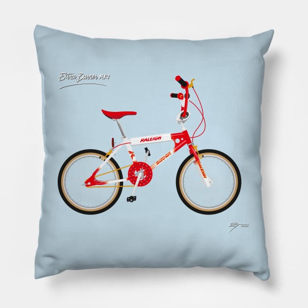 Raleigh Extra Burner Mk 1 Pillow by Tunstall