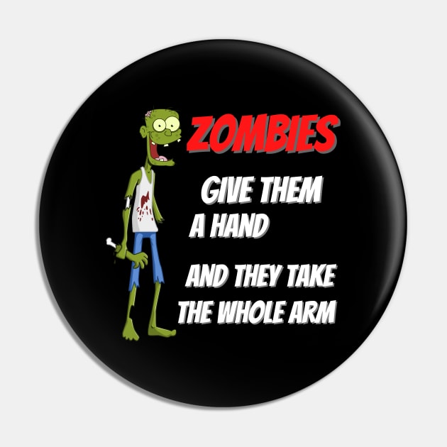 Zombies Pin by Warp9